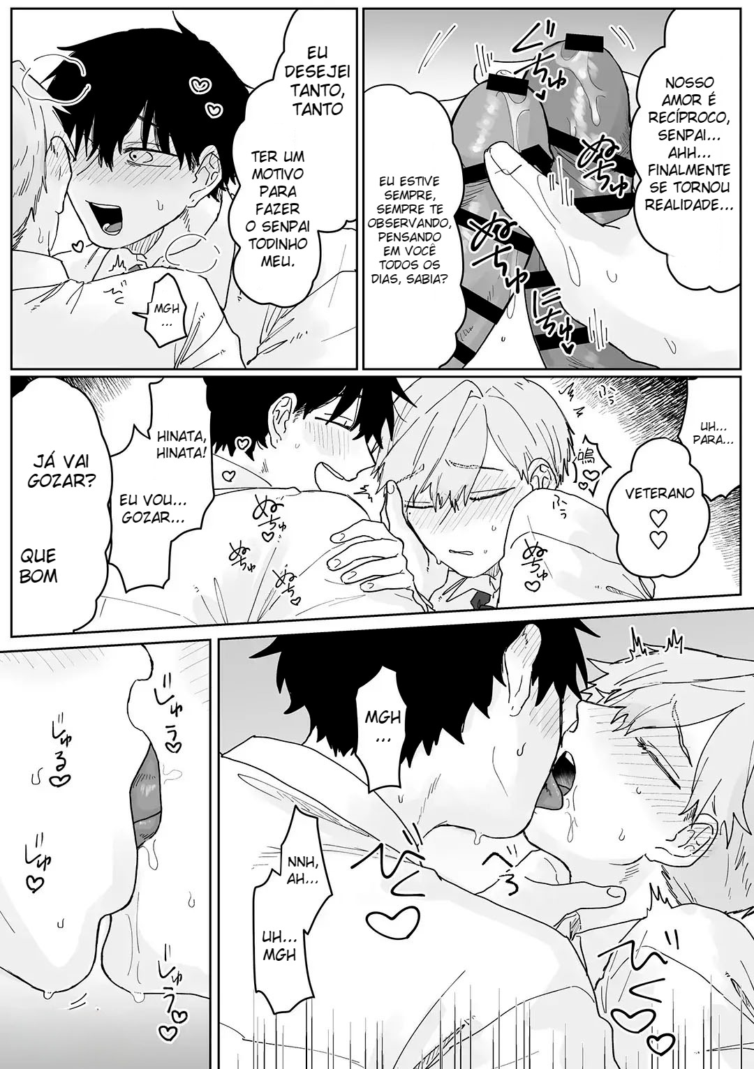Novato ~ O Kouhai Obcecado Quer Amor ~ - Página 19