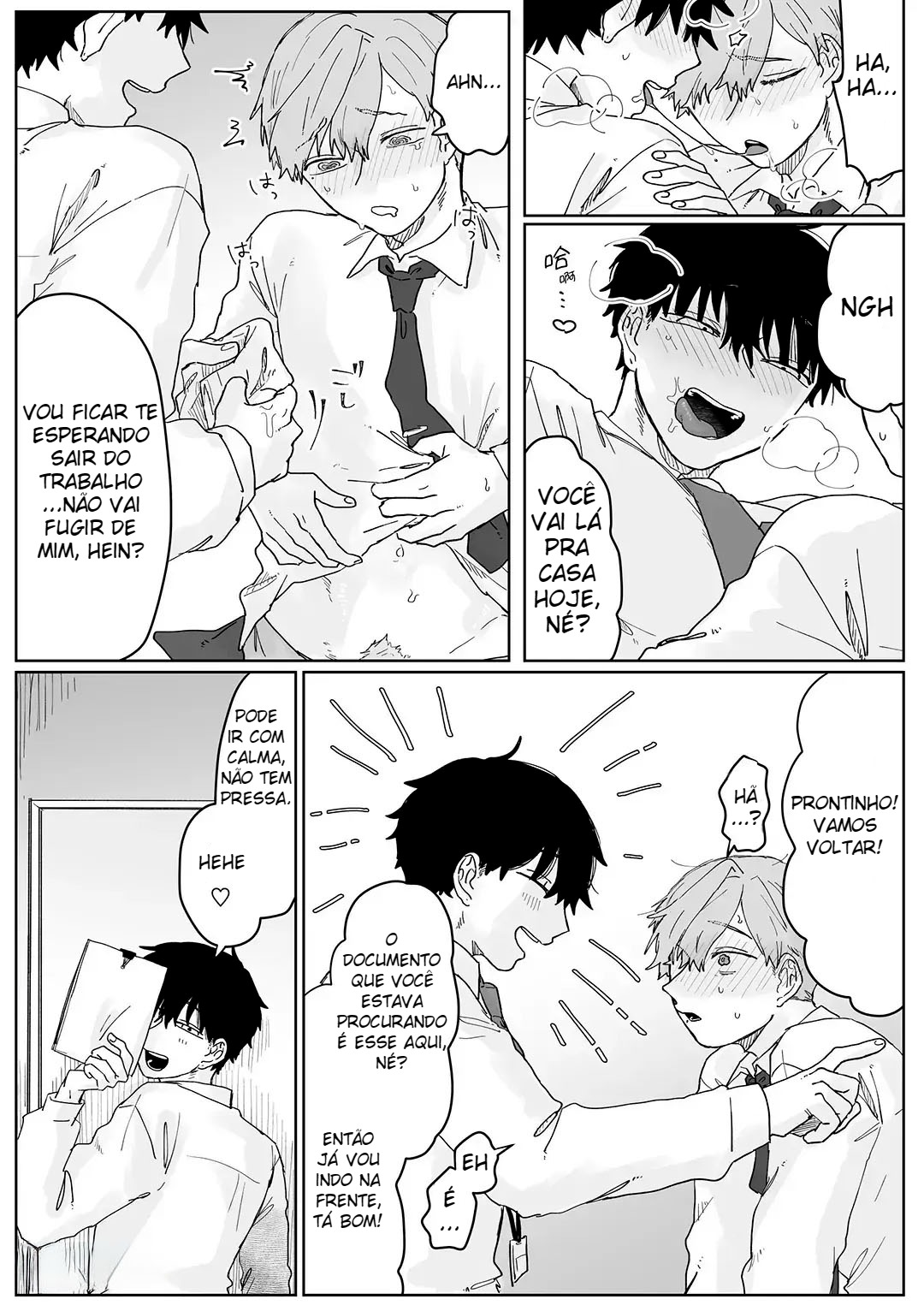 Novato ~ O Kouhai Obcecado Quer Amor ~ - Página 20