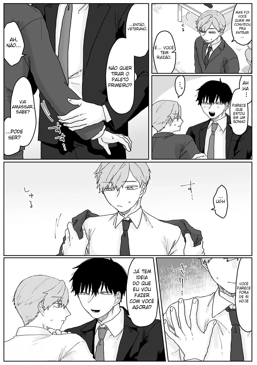 Novato ~ O Kouhai Obcecado Quer Amor ~ - Página 25