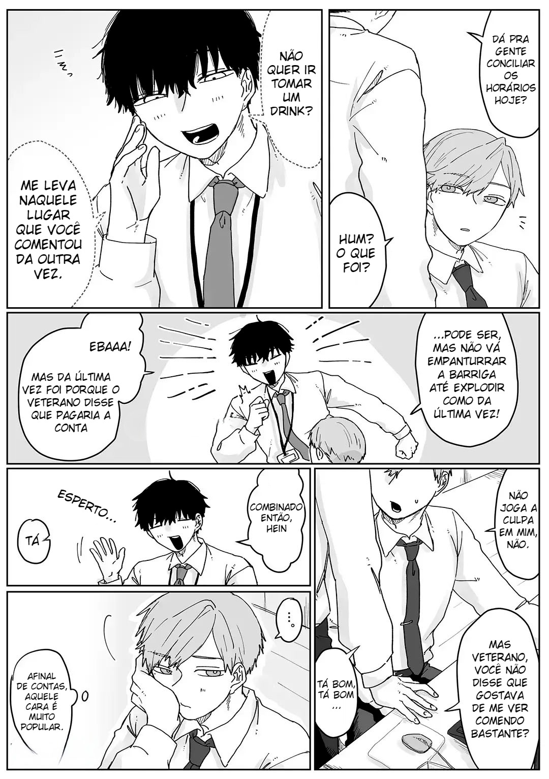 Novato ~ O Kouhai Obcecado Quer Amor ~ - Página 3