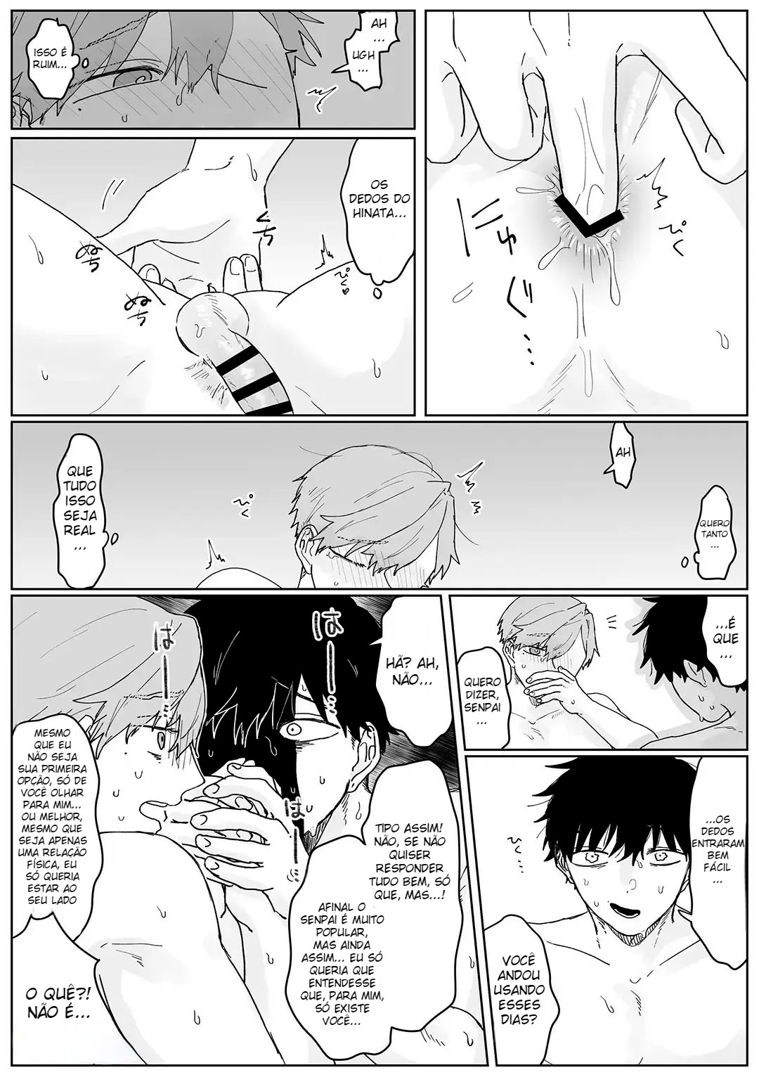 Novato ~ O Kouhai Obcecado Quer Amor ~ - Página 31