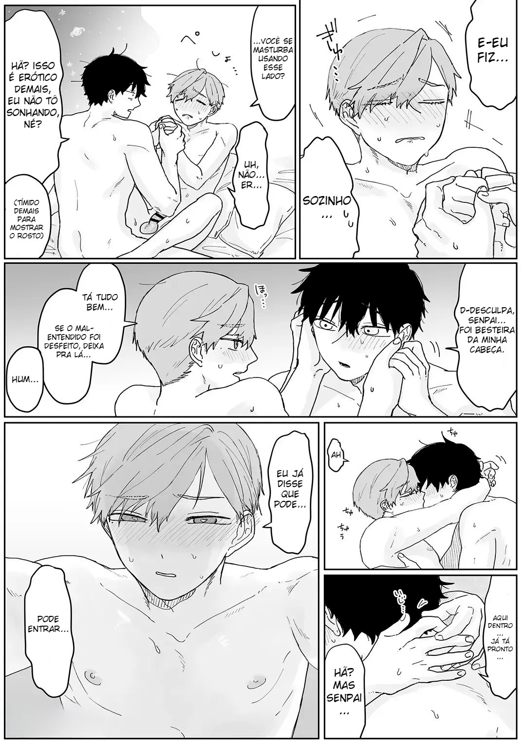 Novato ~ O Kouhai Obcecado Quer Amor ~ - Página 32