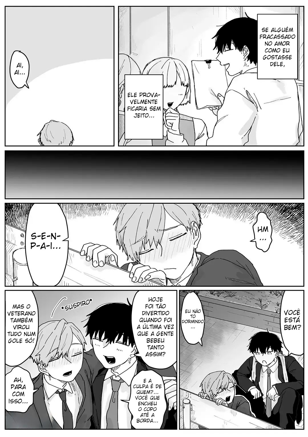Novato ~ O Kouhai Obcecado Quer Amor ~ - Página 4