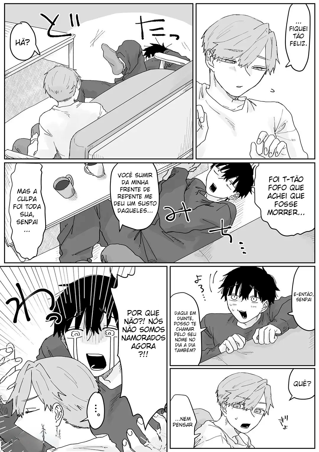 Novato ~ O Kouhai Obcecado Quer Amor ~ - Página 43