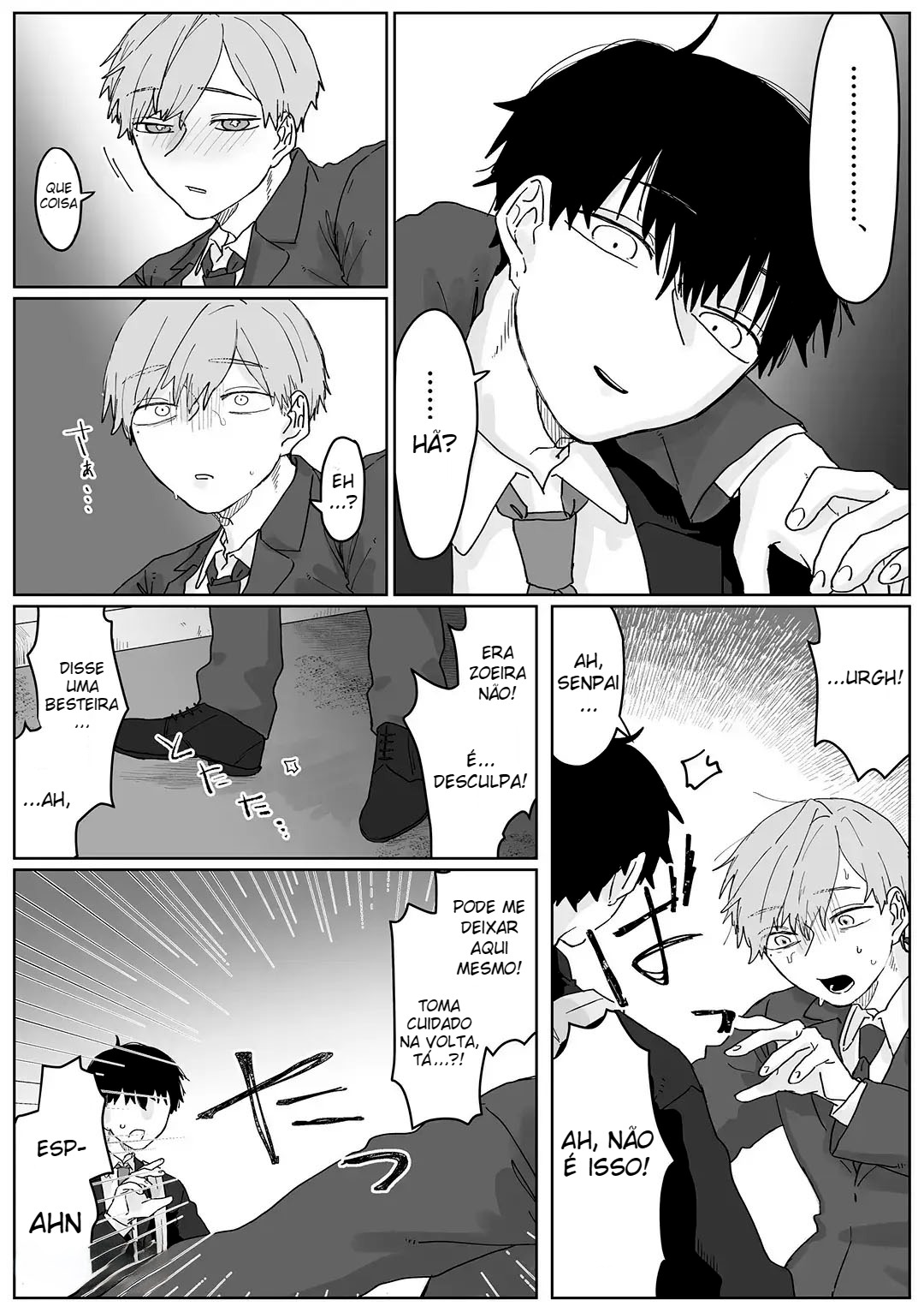 Novato ~ O Kouhai Obcecado Quer Amor ~ - Página 6