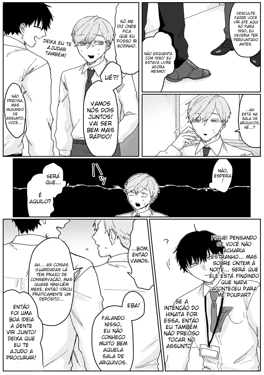 Novato ~ O Kouhai Obcecado Quer Amor ~ - Página 9