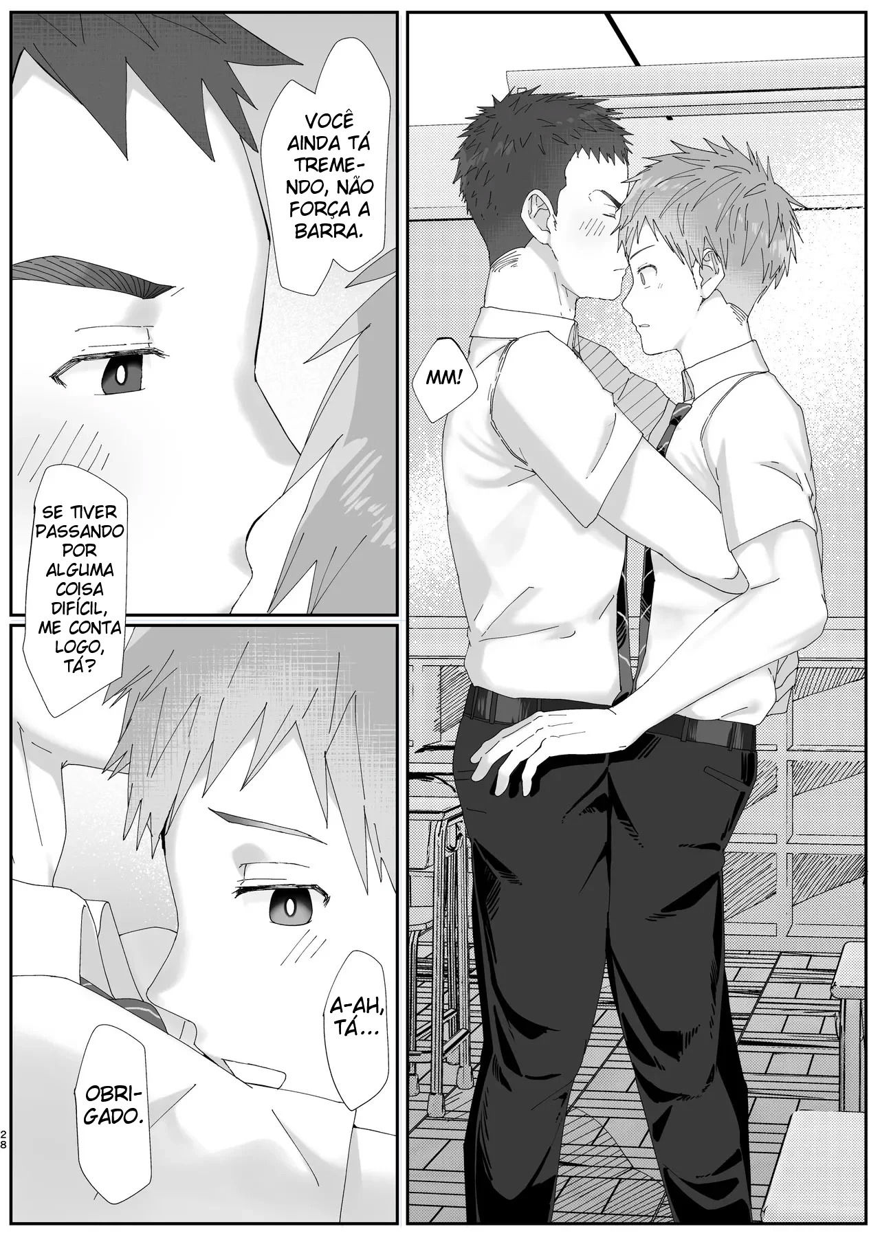 Trem do Primeiro Amor ~ Como Se o Amor Pudesse Começar Com Assédio no Trem ~ - Página 28